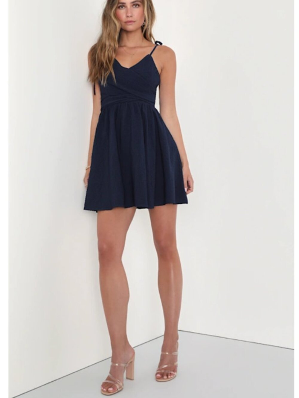 LULUS Flirty Vacation Resort Wear Casual Date Night Brunch Picnic Mini Dress